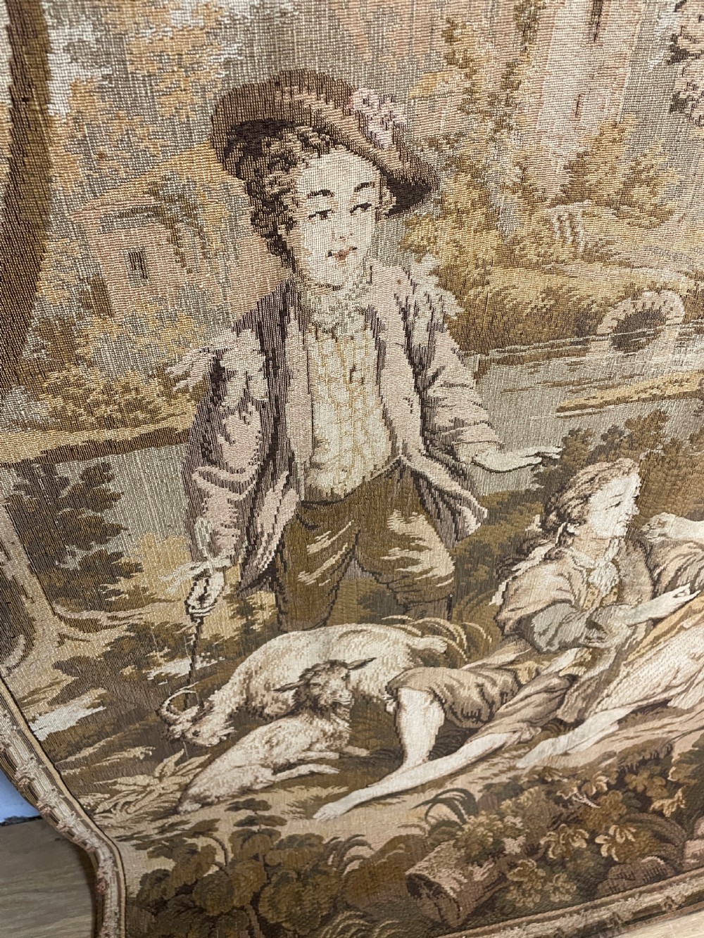 Large Flemish C17th style tapestry  View V