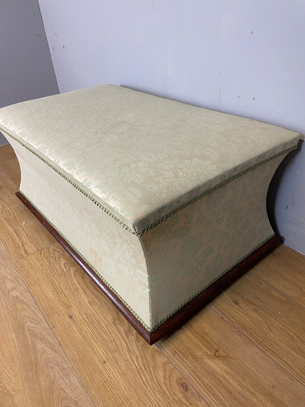 Nineteenth century ottoman of waisted form  View III