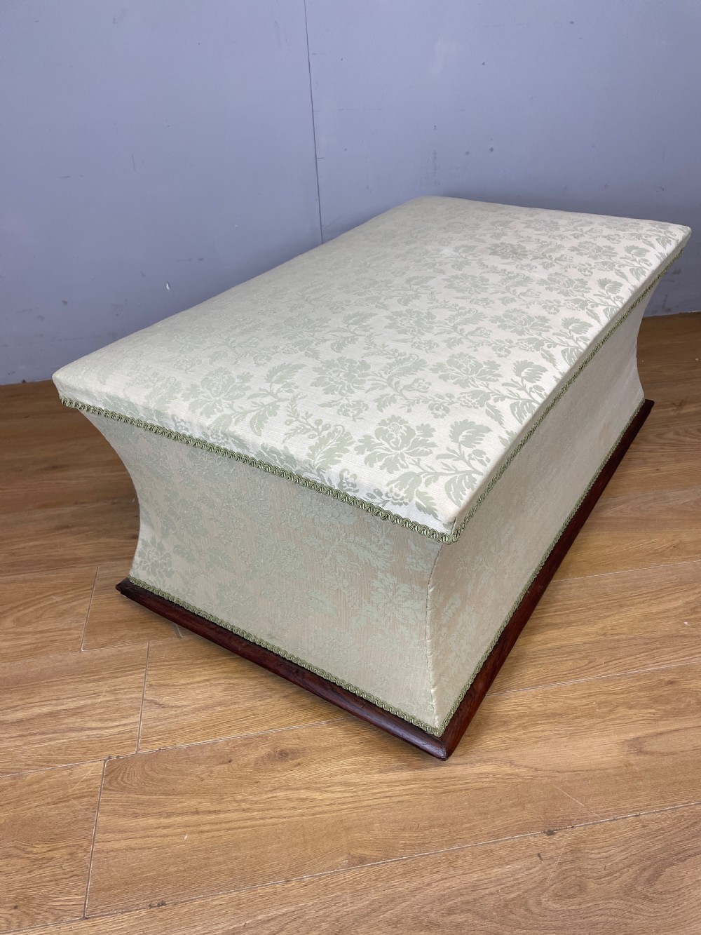 Nineteenth century ottoman of waisted form  View IV