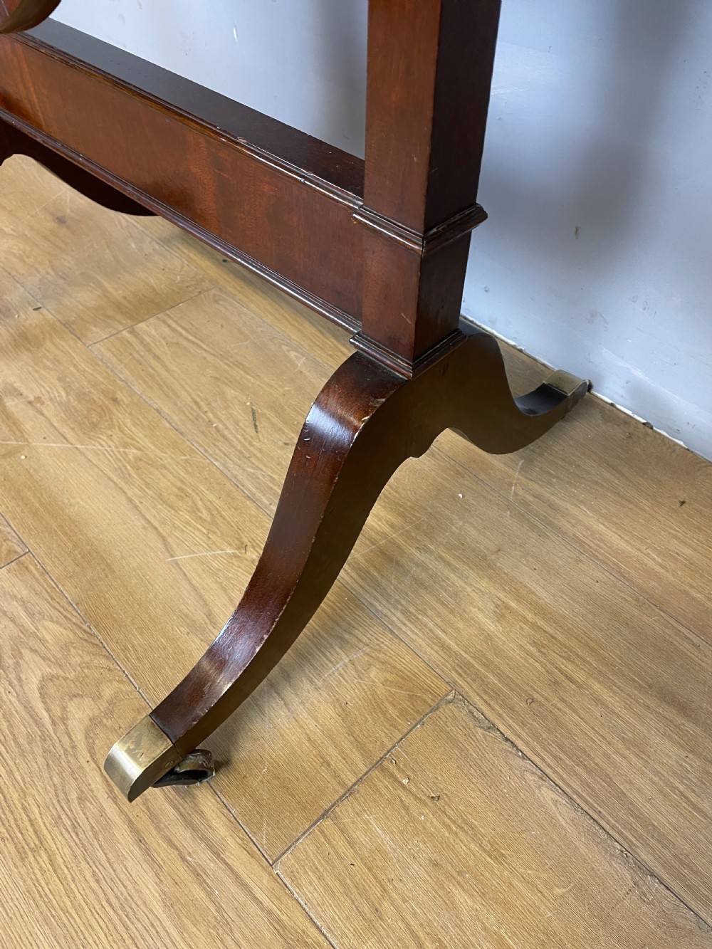 C19TH mahogany cheval mirror  View XII
