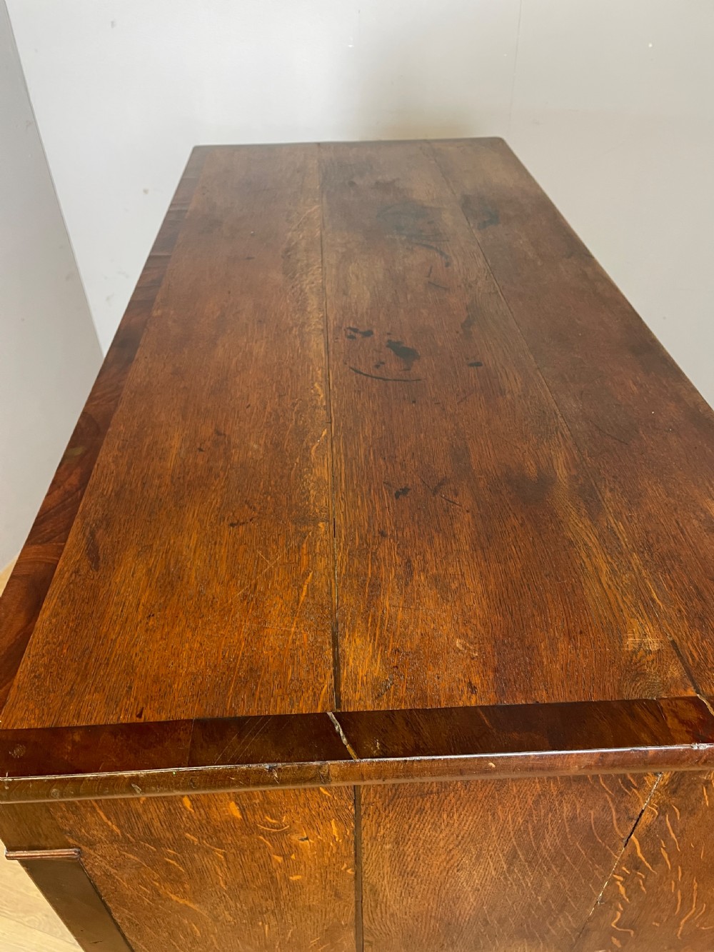 Georgian oak four height chest of drawers  View XI