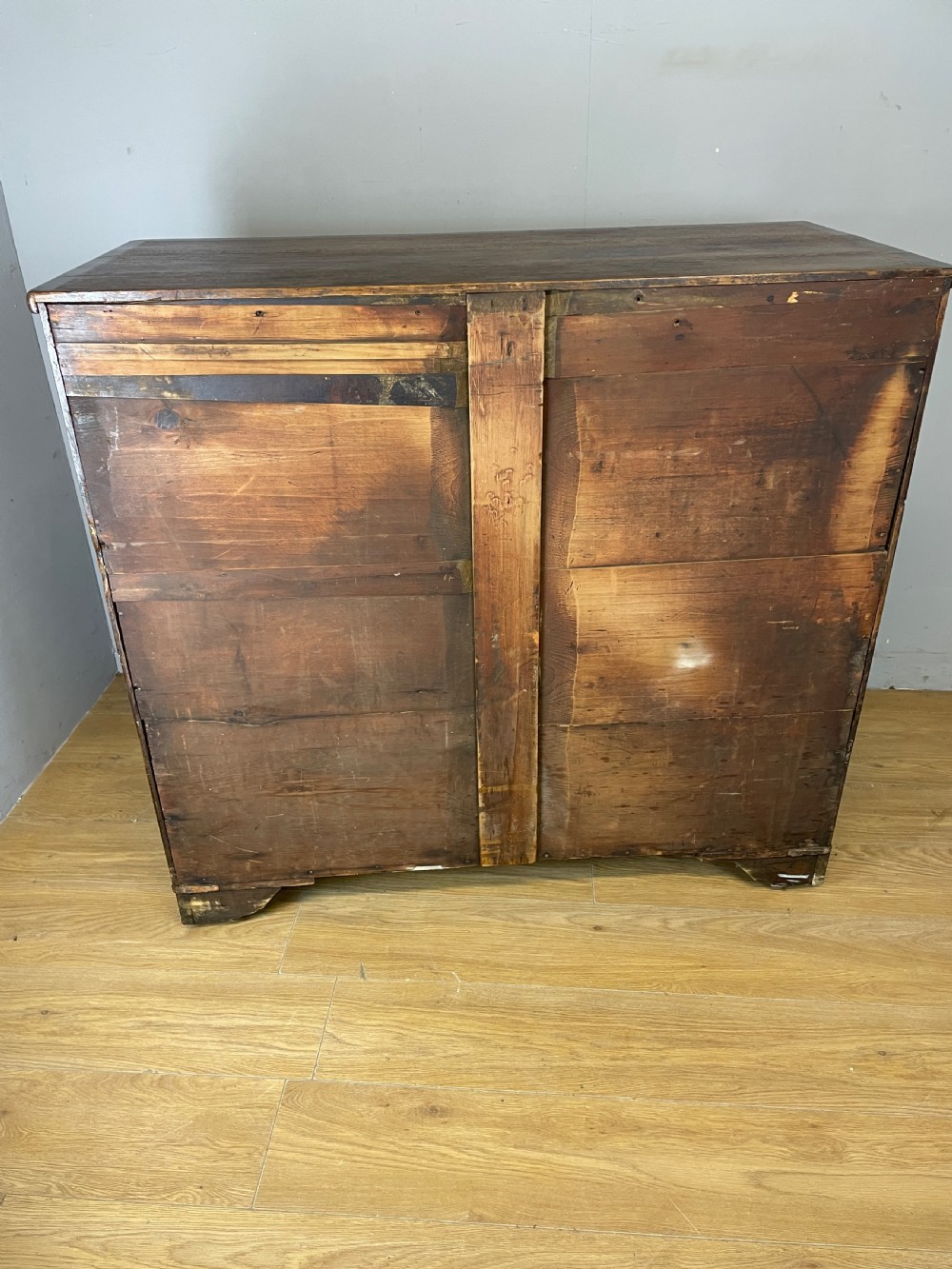 Georgian oak four height chest of drawers  View XII