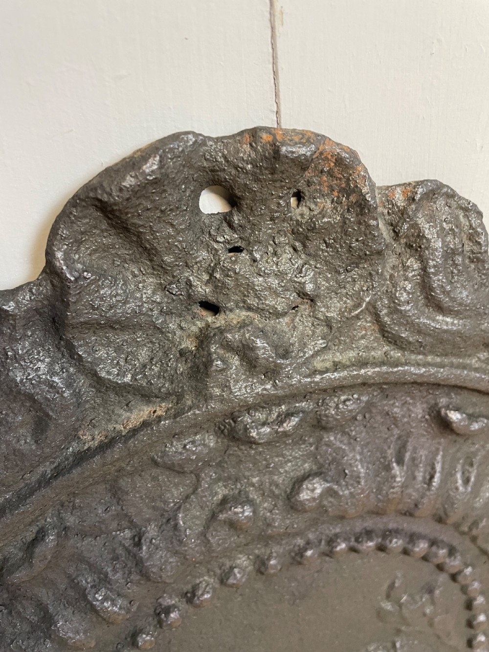 C19TH cast iron fireback View VI