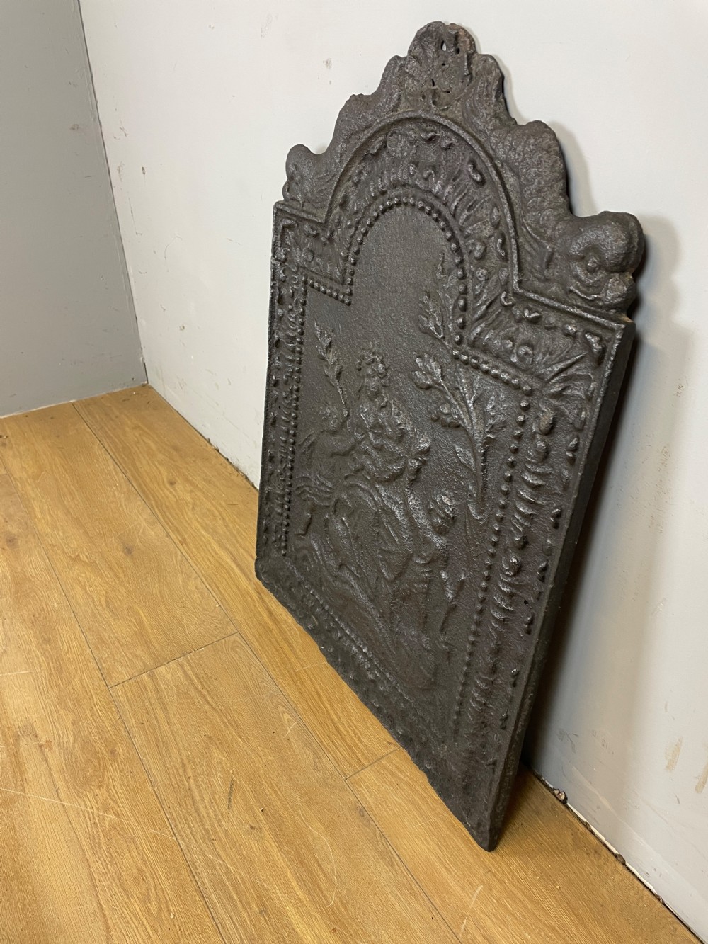 C19TH cast iron fireback View VII