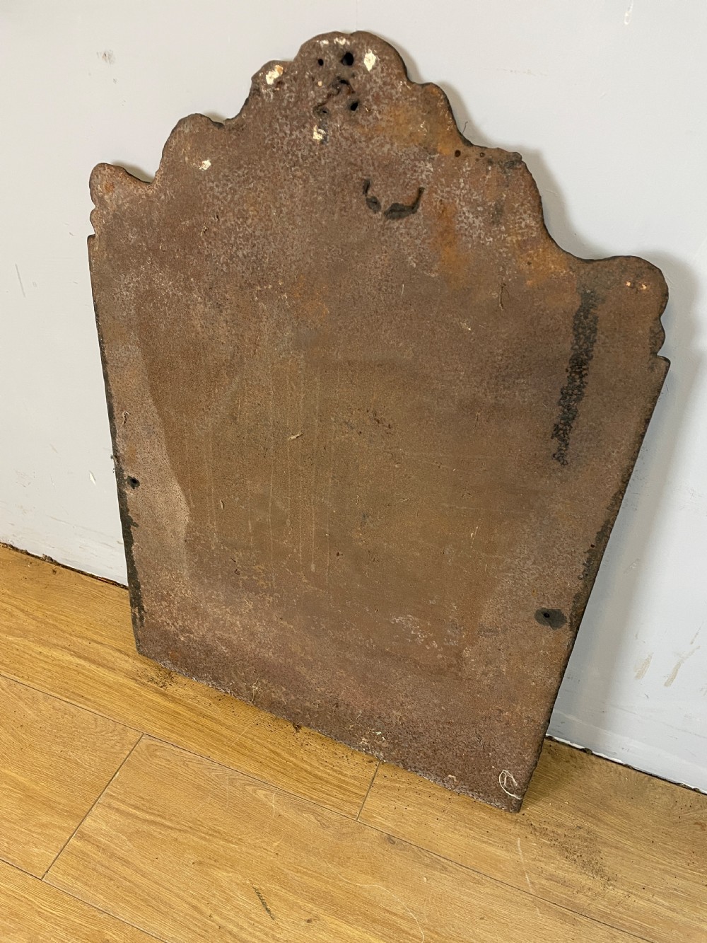 C19TH cast iron fireback View VIII