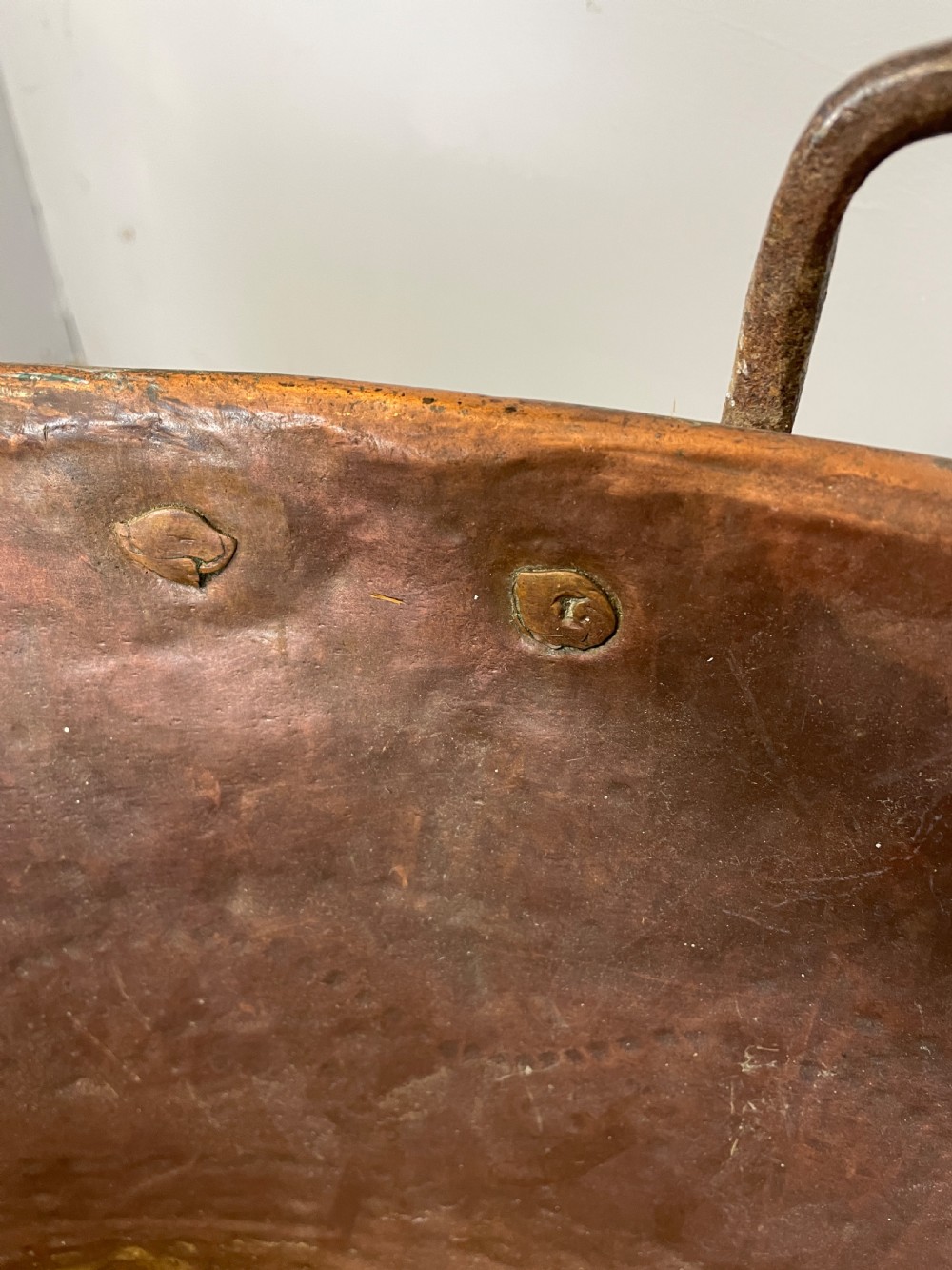 C19TH large country house copper log bin  View VI