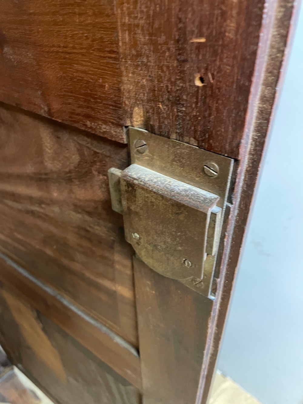 Georgian flame mahogany channel island wardrobe  View VIII