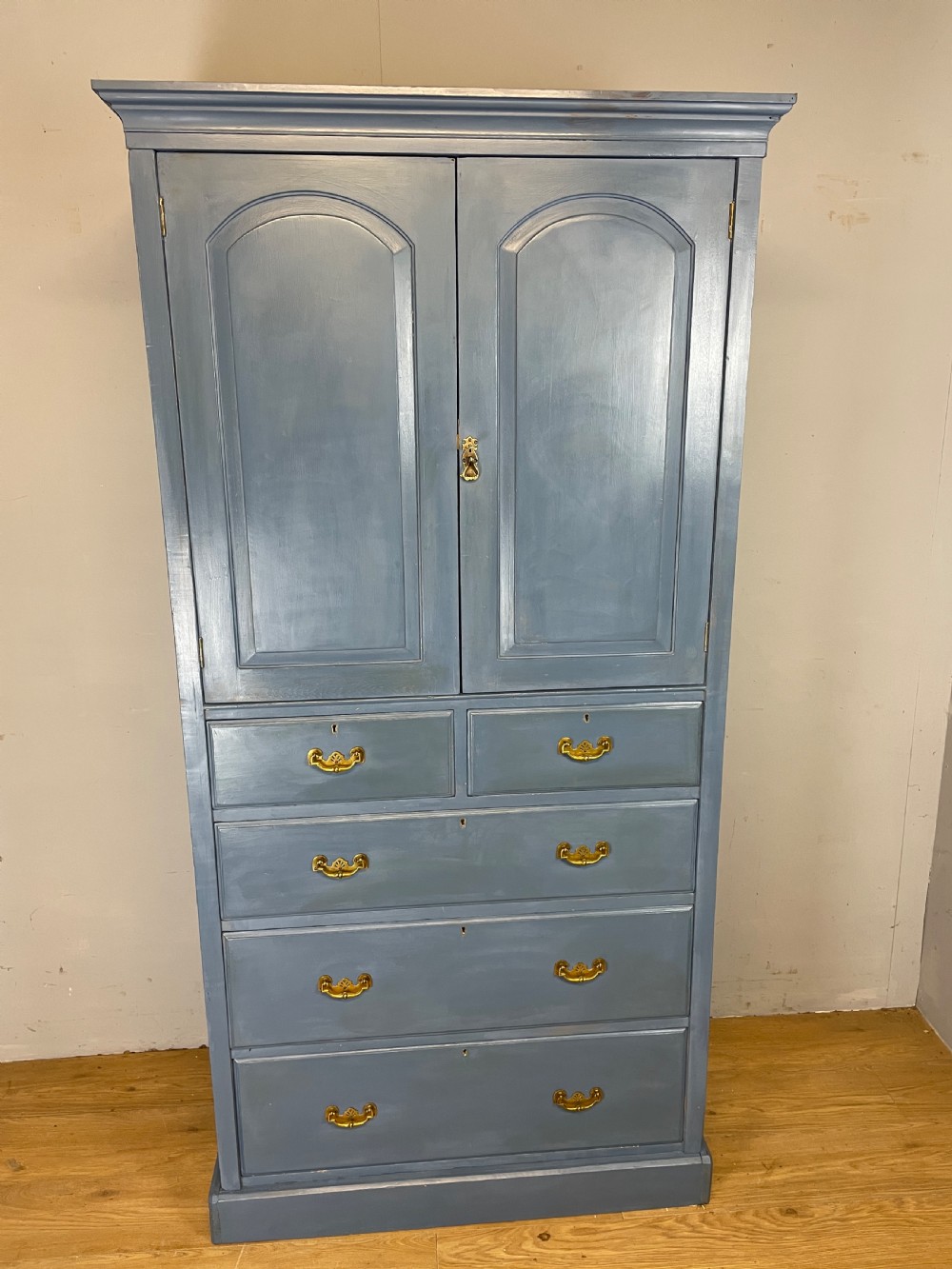 C19TH painted housekeepers cupboard  View III