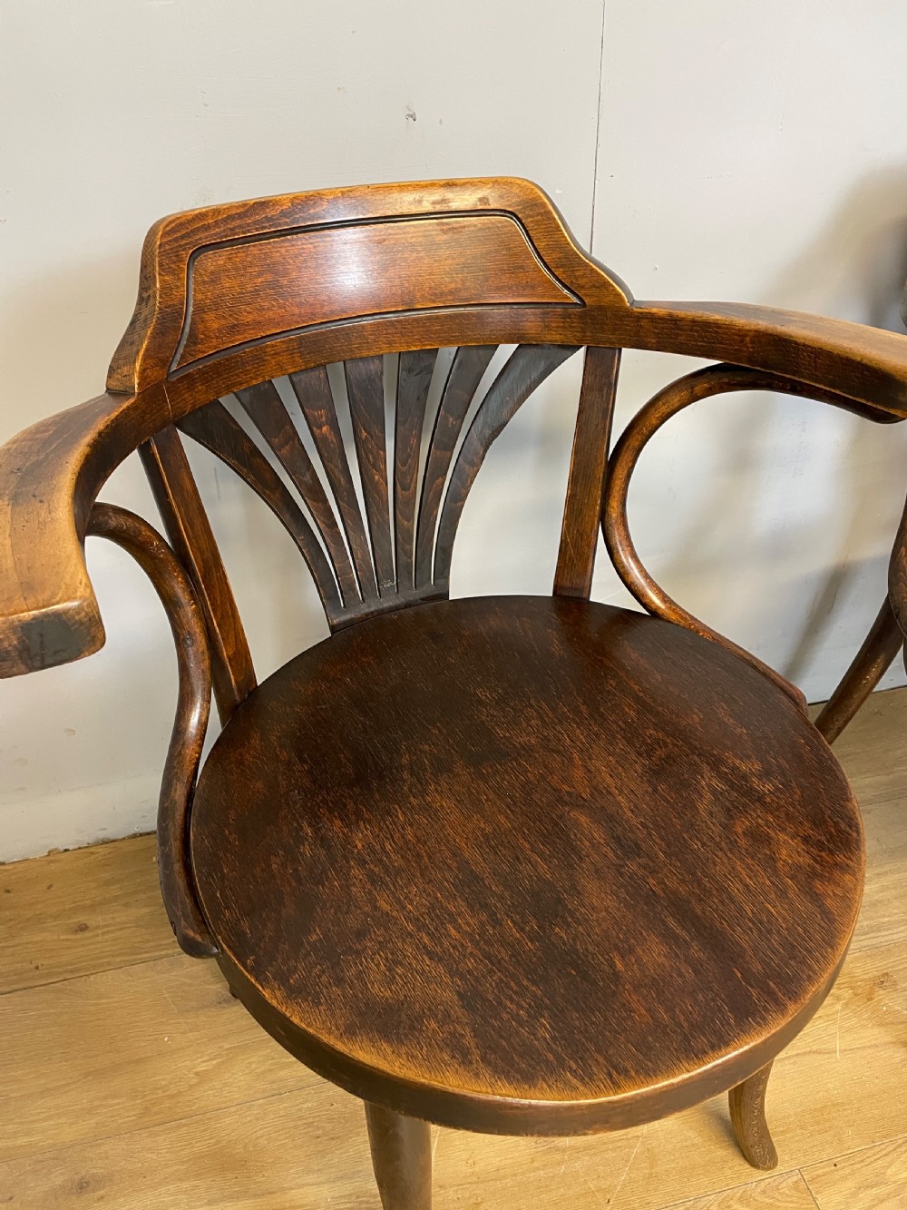 C19TH pair of Thonet bentwood armchairs  View IV