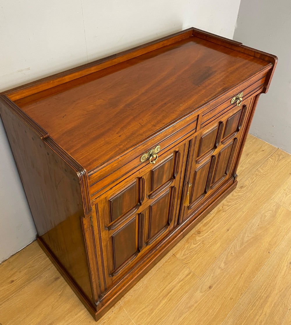 Arts and crafts side cabinet by W Snowdon Rochdale  View III