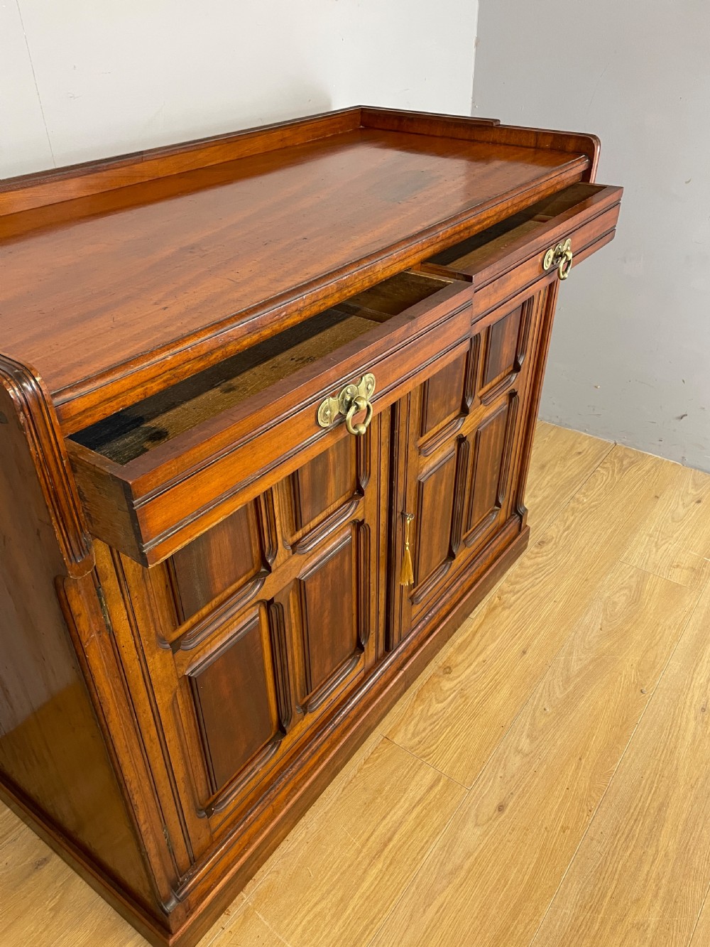Arts and crafts side cabinet by W Snowdon Rochdale  View VI