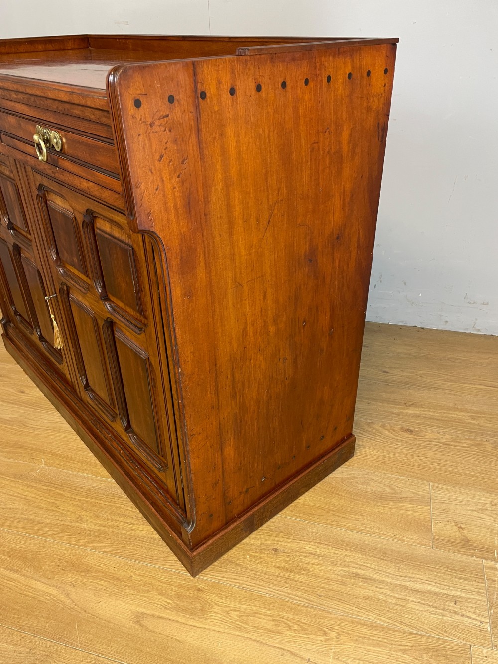 Arts and crafts side cabinet by W Snowdon Rochdale  View IX