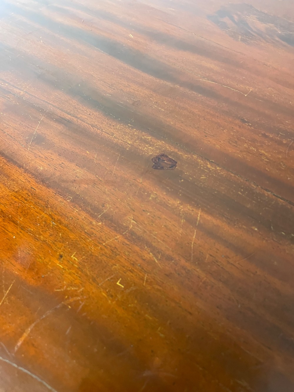 C19TH mahogany kneehole gothic desk with provenance  View XI