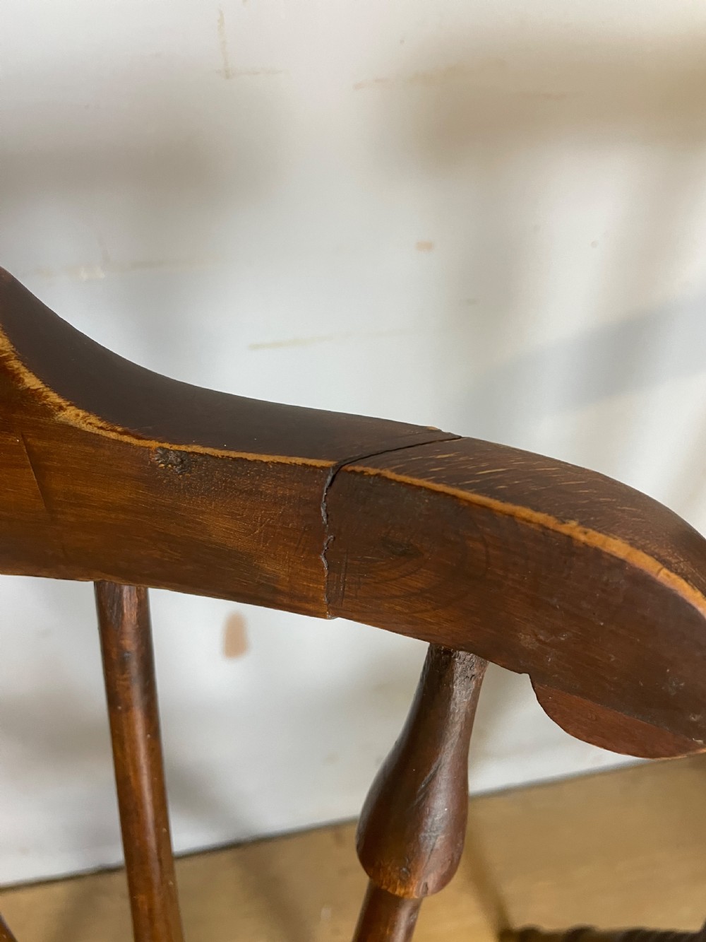 Set of 4 Edwardian ibex penny chairs  View VI
