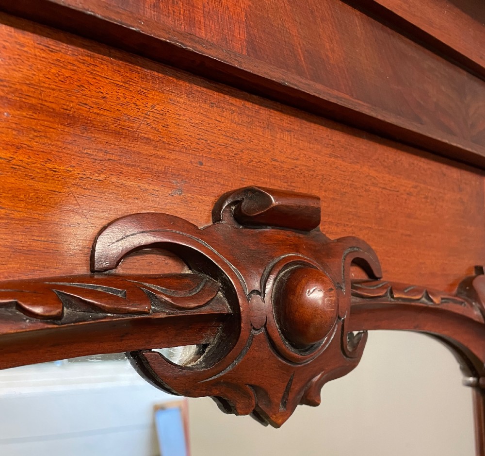 C19TH mahogany two door double wardrobe  View XIV