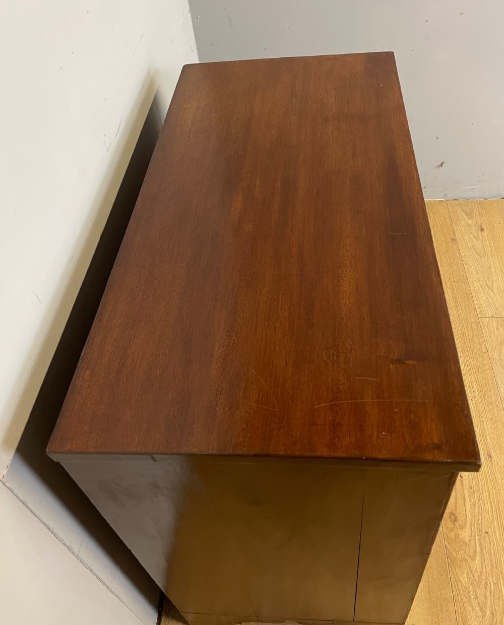 C19TH mahogany 4 height chest of drawers  View IV