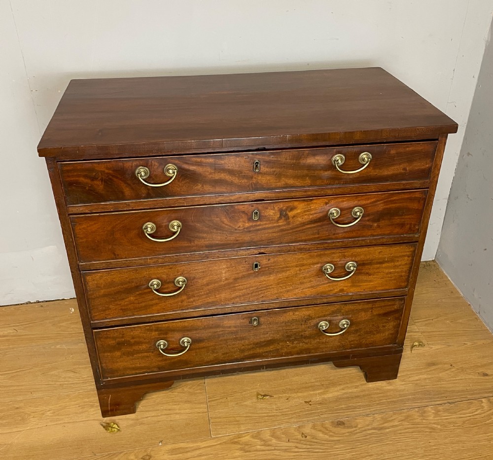 C19TH mahogany 4 height chest of drawers  View XIII