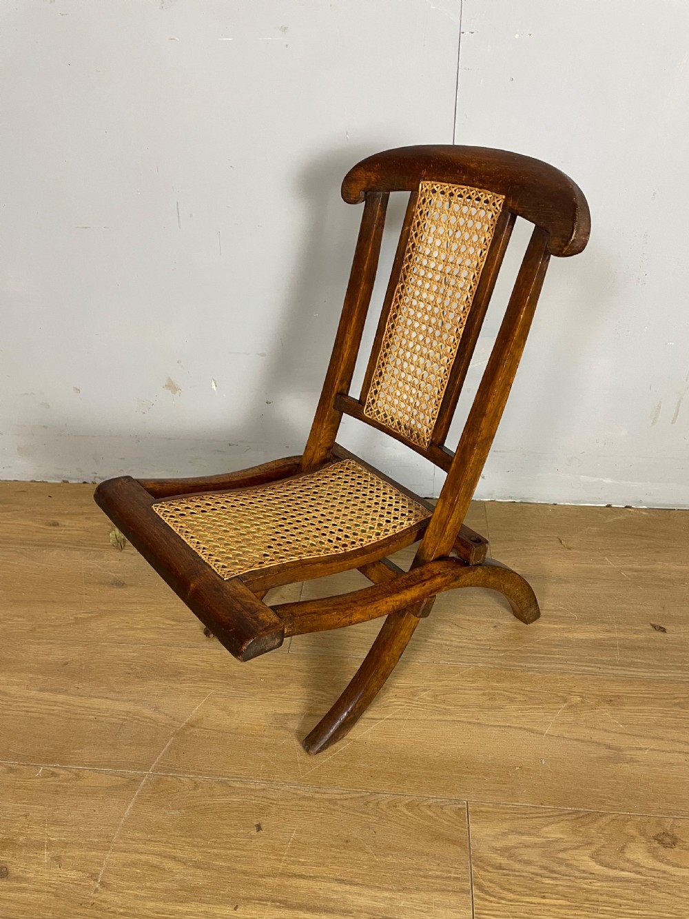 C19TH child’s folding chair  View II