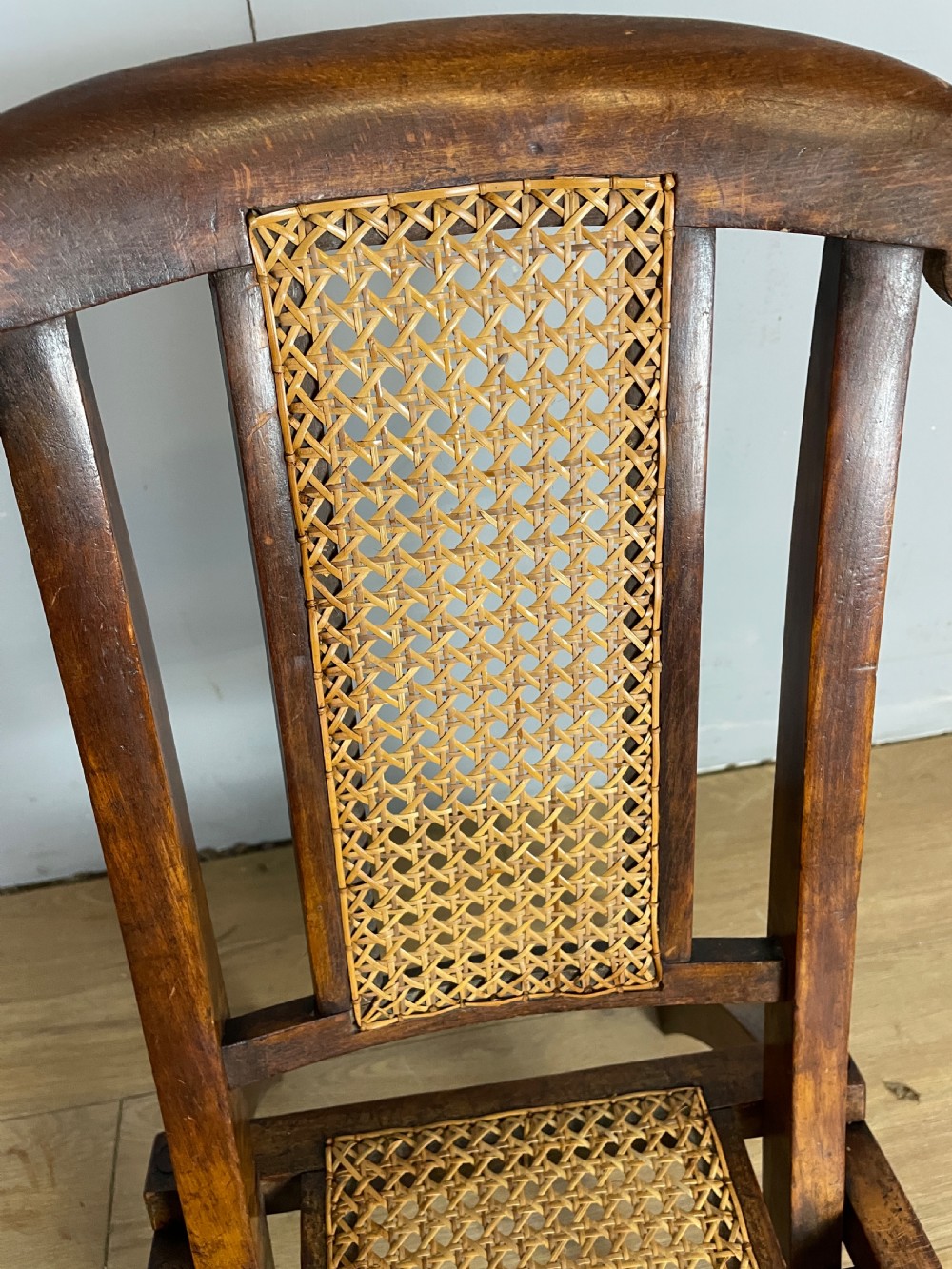 C19TH child’s folding chair  View IV