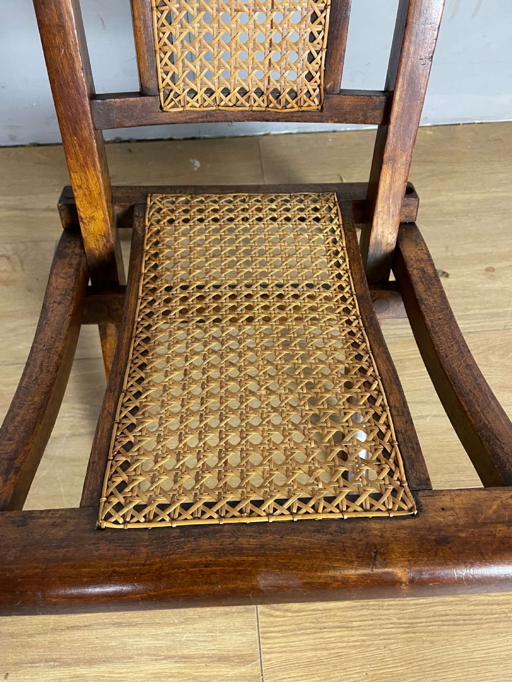 C19TH child’s folding chair  View V
