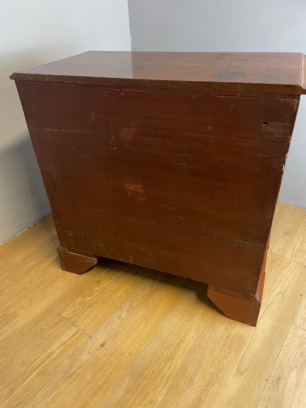 C19TH small mahogany chest of four drawers  View XI
