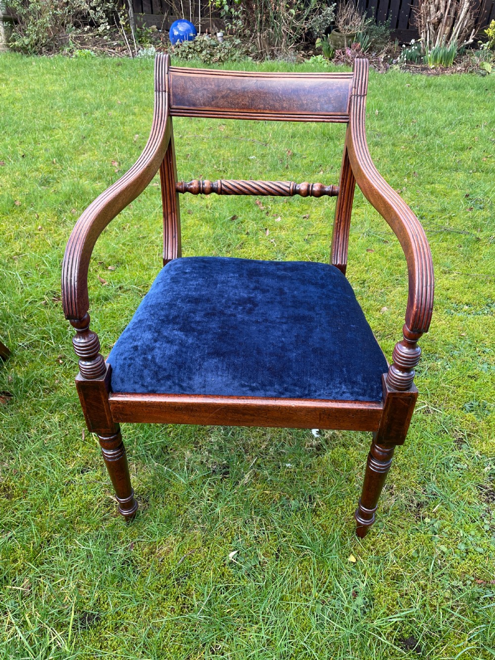 Set of  six Regency mahogany dining chairs circa 1815 View VIII