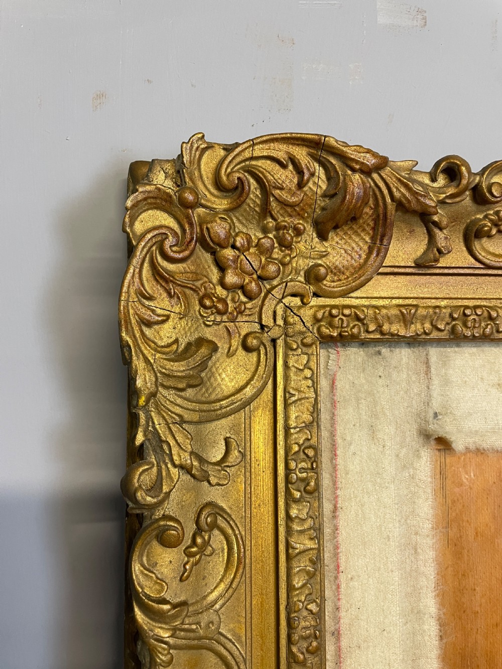 Large Early C19TH carved and gilded frame by DJ McLaughlin 1800-1837 View III