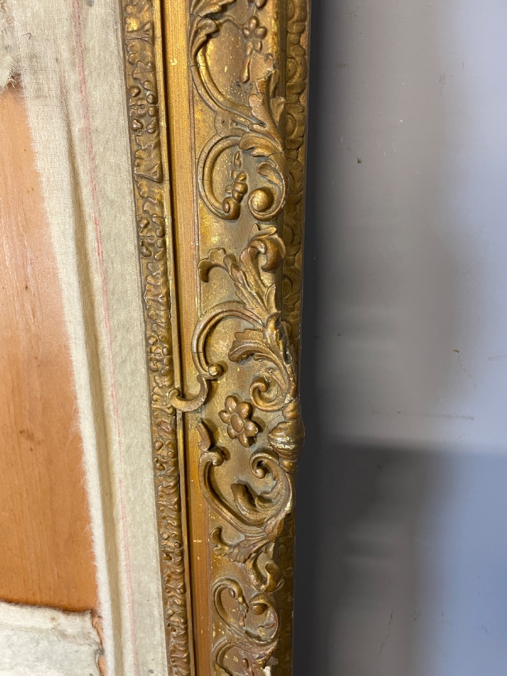 Large Early C19TH carved and gilded frame by DJ McLaughlin 1800-1837 View VII