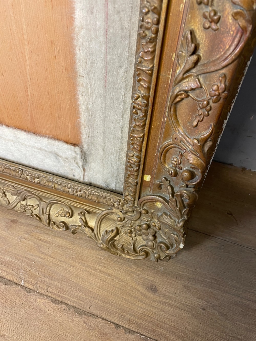 Large Early C19TH carved and gilded frame by DJ McLaughlin 1800-1837 View VIII