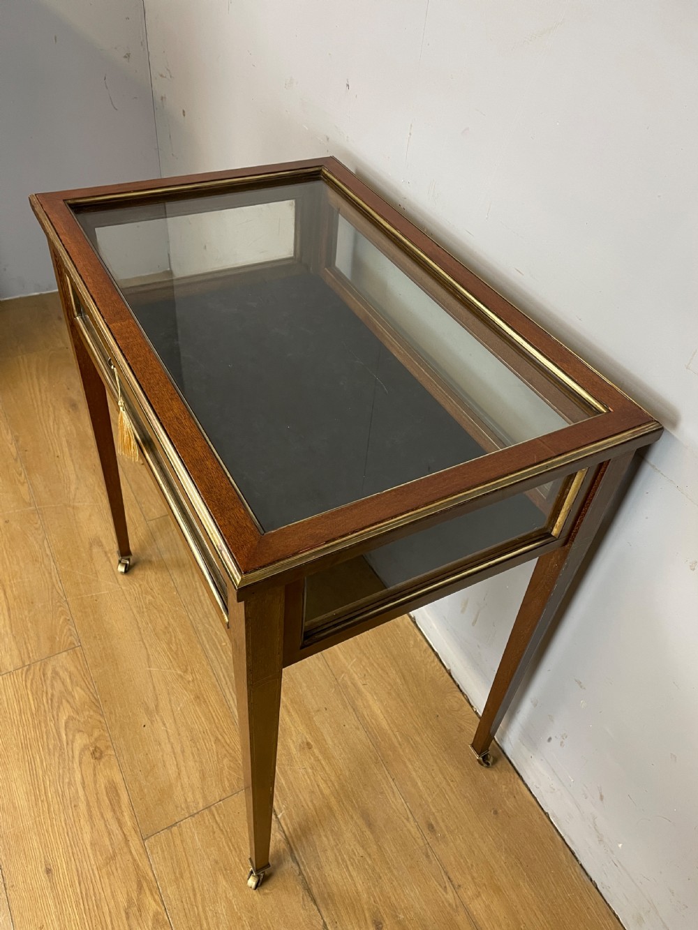 C19TH mahogany bijouterie with provenance  View III