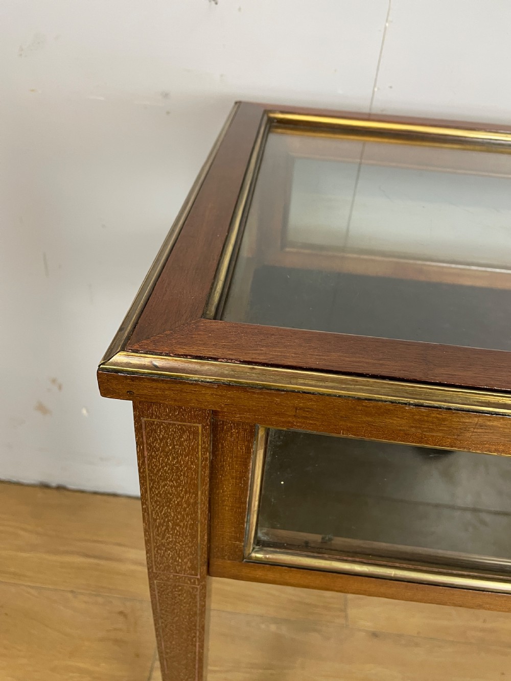 C19TH mahogany bijouterie with provenance  View V