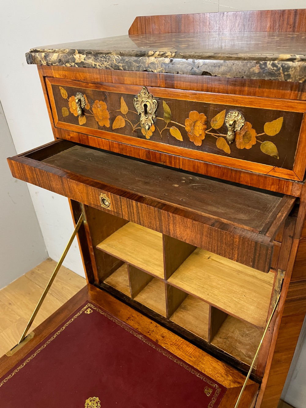 Early C19TH inlaid bureau abattant View VII