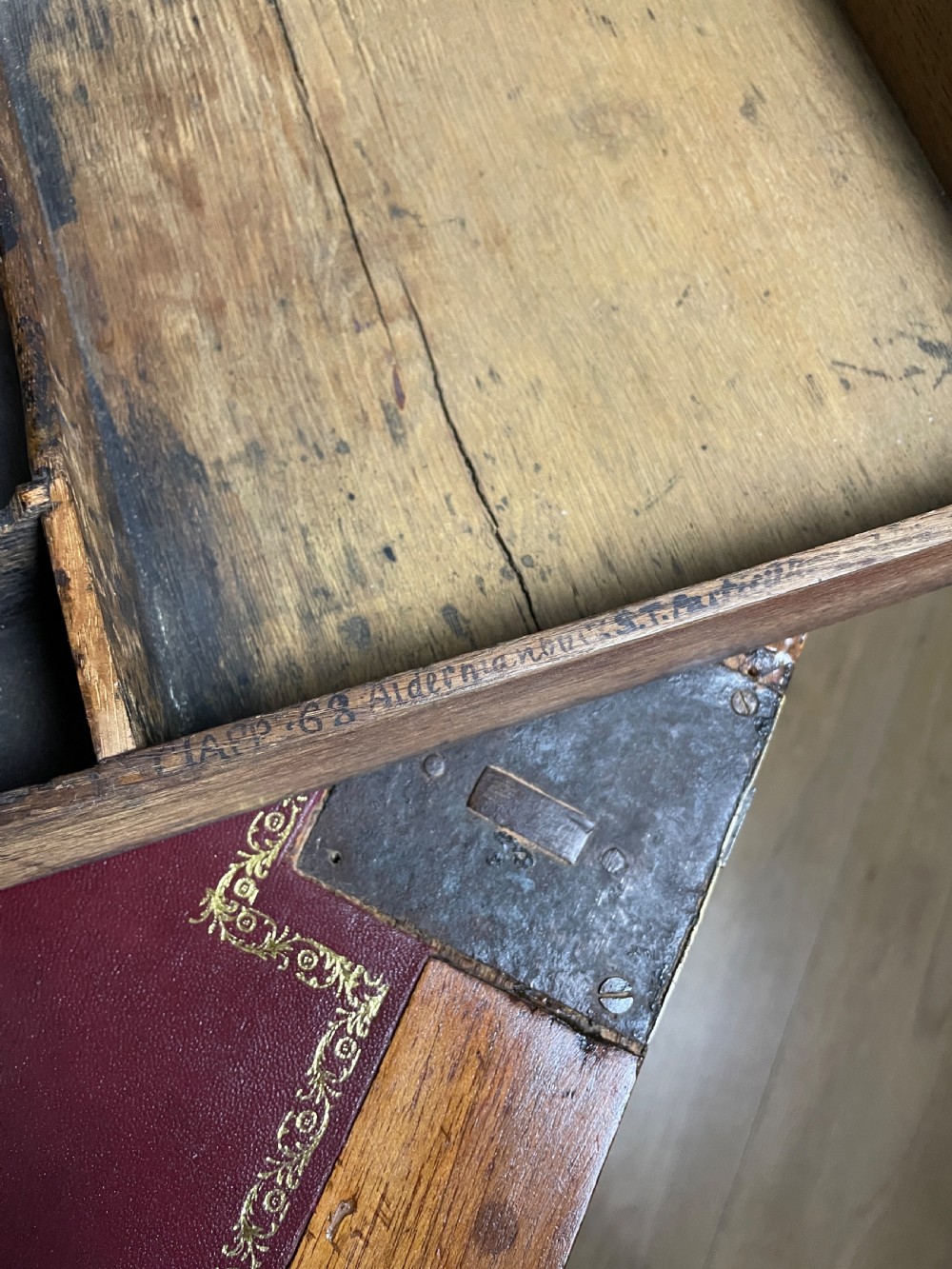 Early C19TH inlaid bureau abattant View XIX