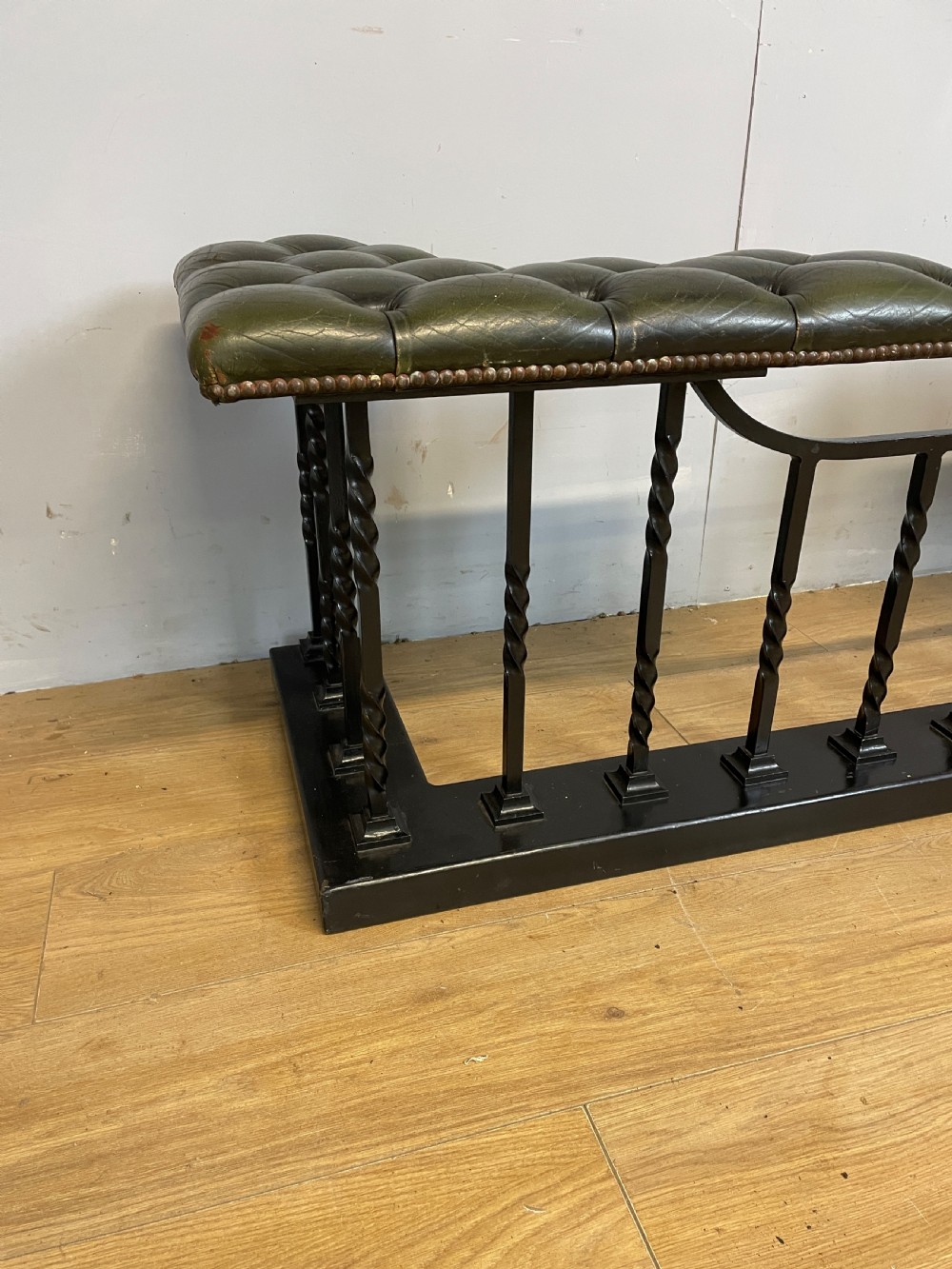 Country house club fender estate made in wrought iron circa 1920 View X