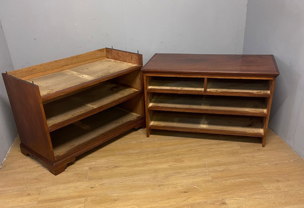 George III six height mahogany 2 piece chest of drawers  View XIV