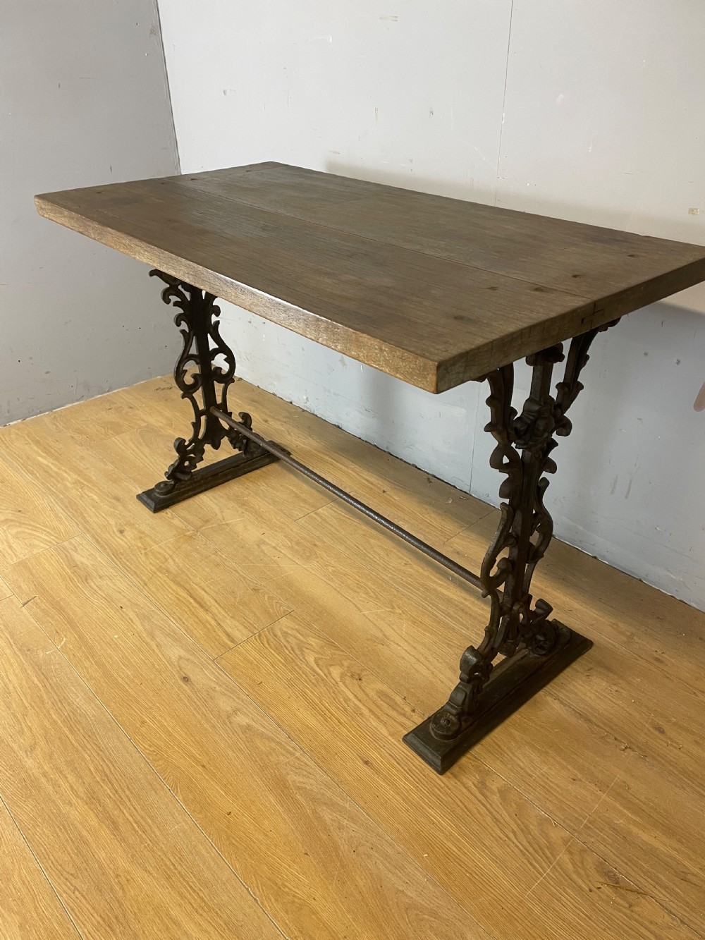 Nineteenth century cast iron garden table circa 1880  View VI