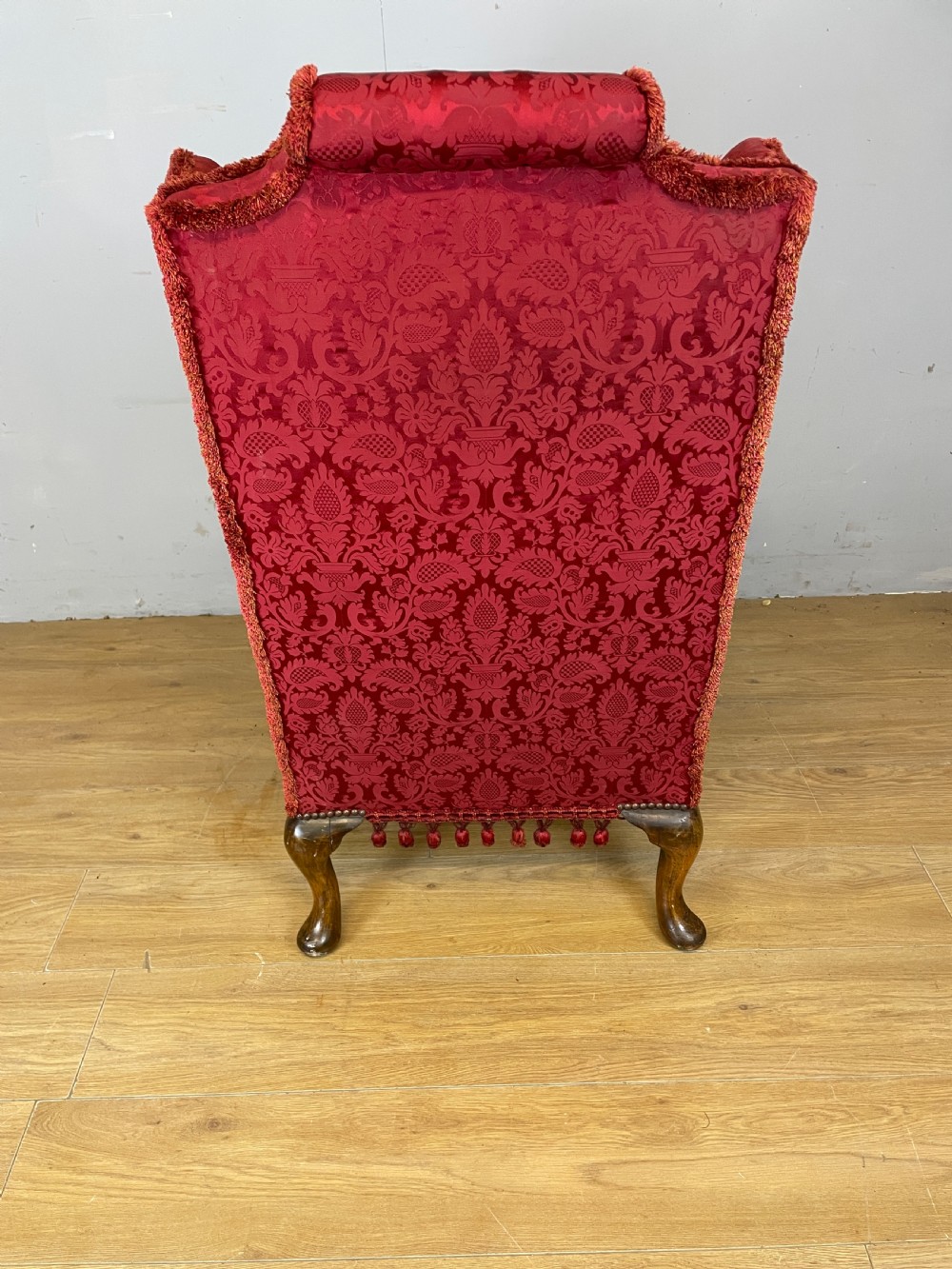 Late C19TH country house winged armchair circa 1880 View VII