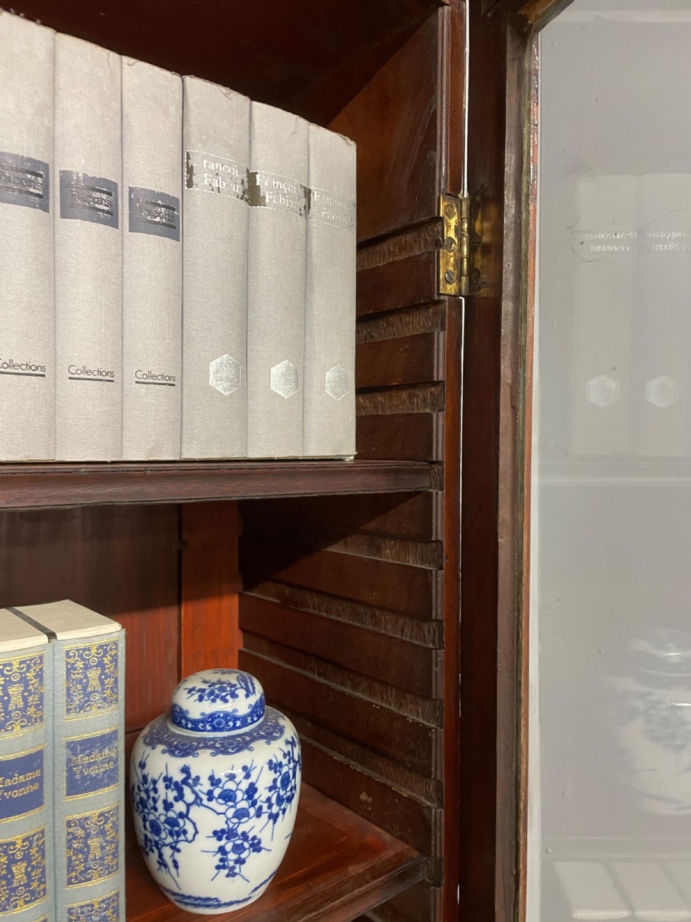 C19TH mahogany library bookcase circa 1850 View IX