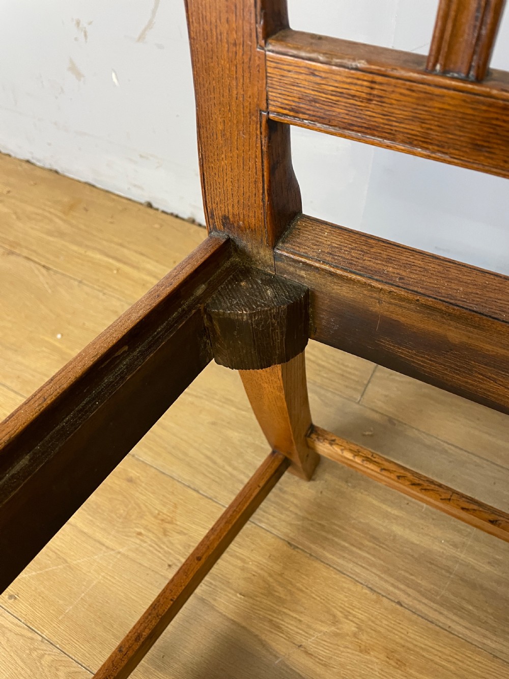 Georgian elm country armchair circa 1800 View VII