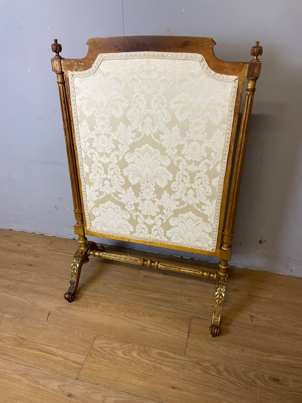 C19TH carved giltwood firescreen  View VII