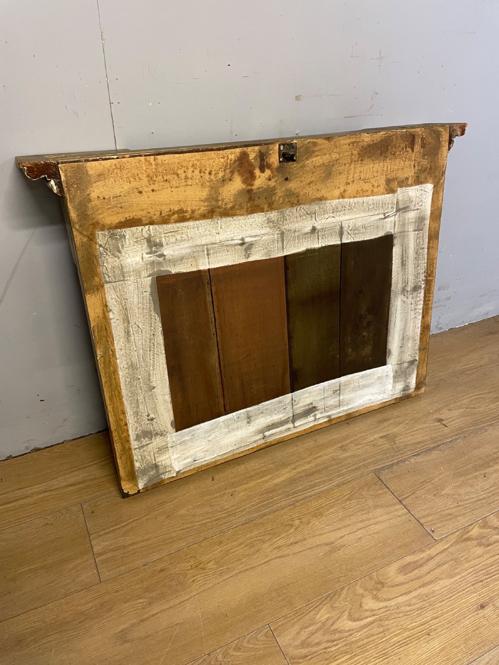 Regency gilded overmantel mirror circa 1820  View VII