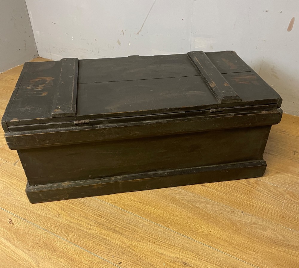 C19TH pine carpenters tool chest in original condition  View VIII