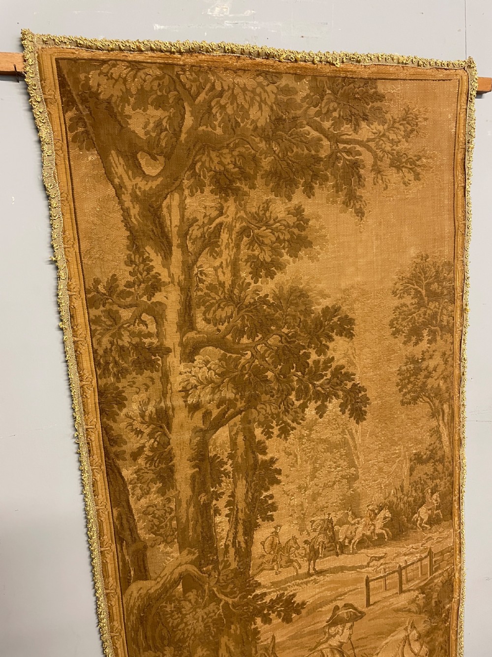 Pair of late C19TH Flemish tapestry wall hangings  View IV