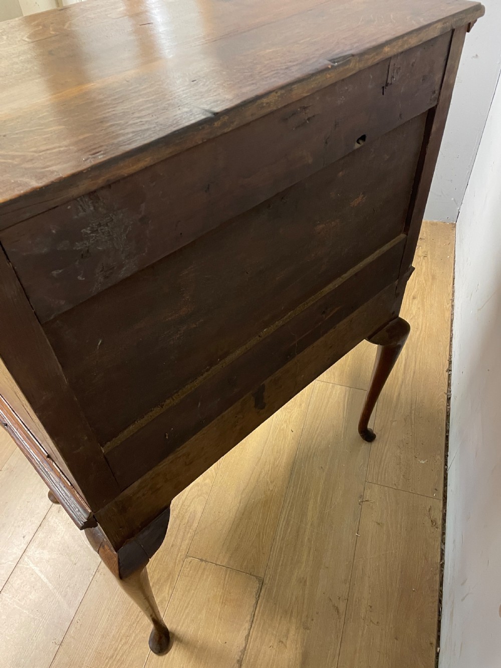 C18th provincial oak chest on stand  View XI