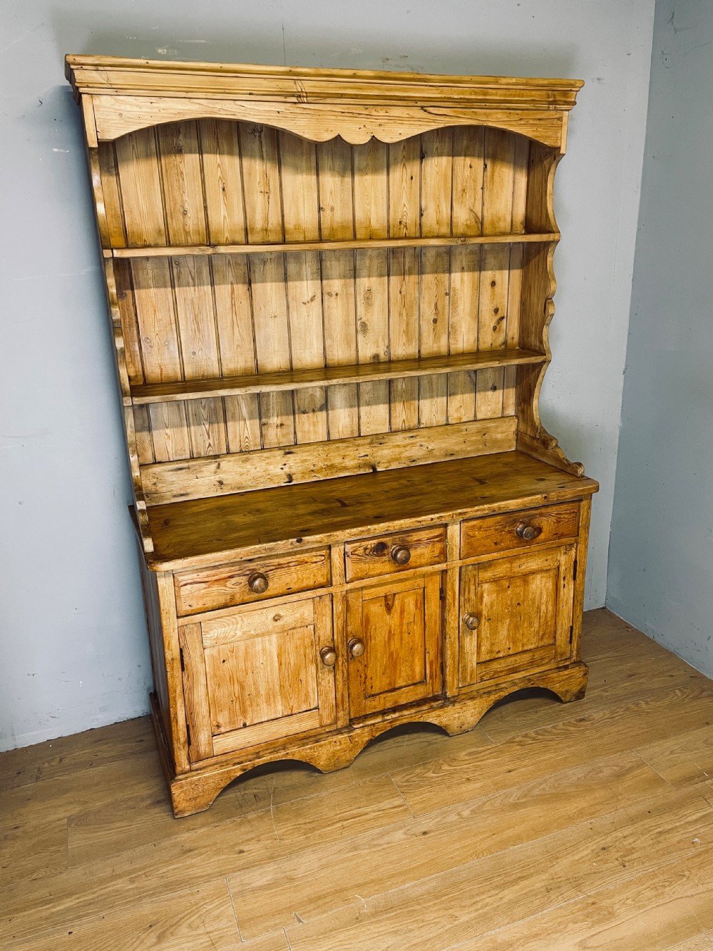 C19TH pine dresser  View II