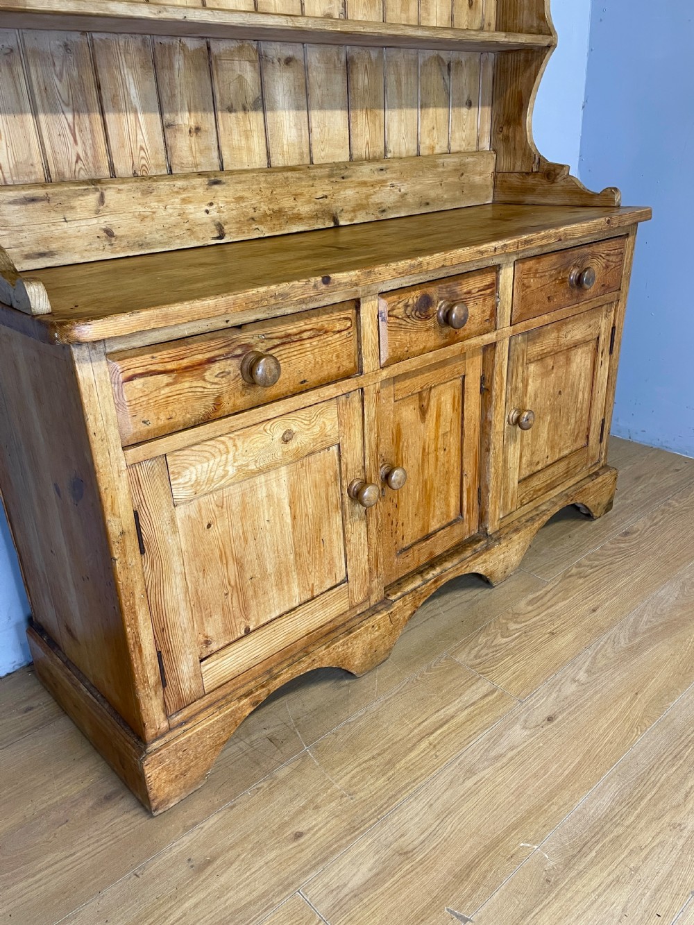 C19TH pine dresser  View III