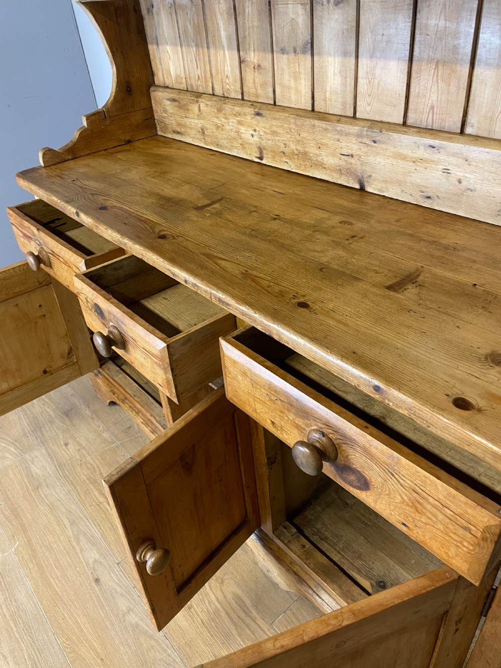 C19TH pine dresser  View VI