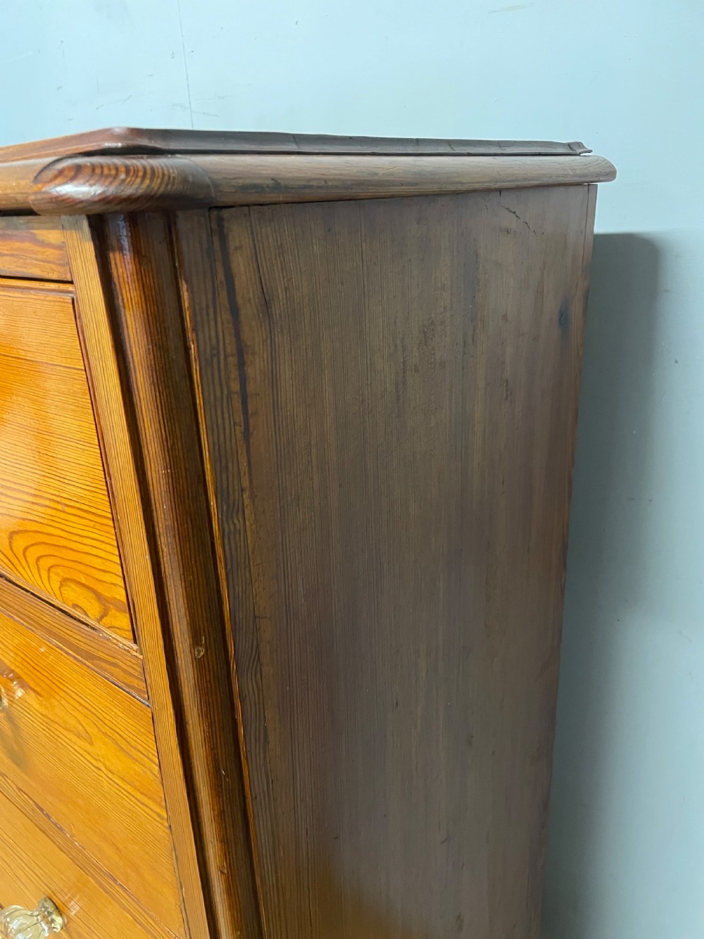 C19TH pine chest of drawers  View XIII