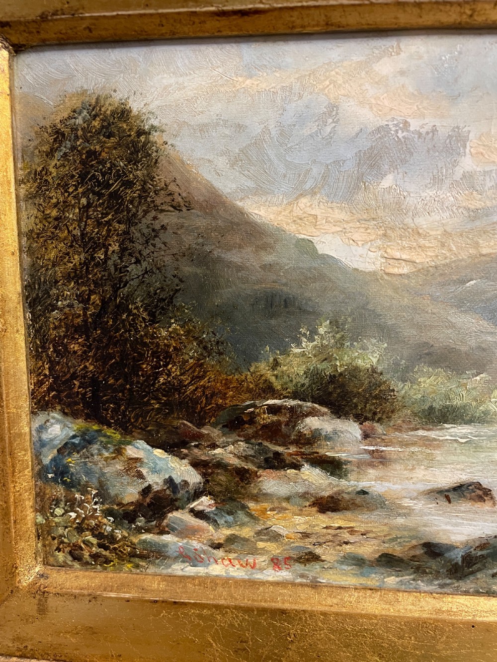 C19TH English school oil on canvas View VI