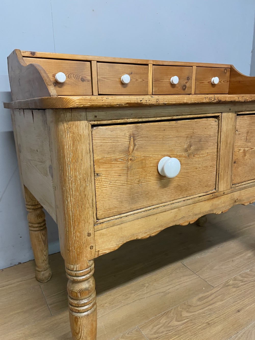 Victorian pine dresser  circa 1880 View X